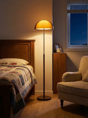 Sunset Afterglow Modern Clean Line Floor Lamp Minimalist Standing Light for Bedroom and Lounge